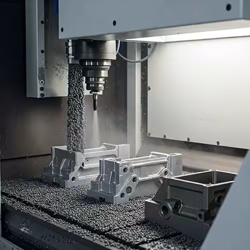 5 Axis CNC Machining Bead Blasting