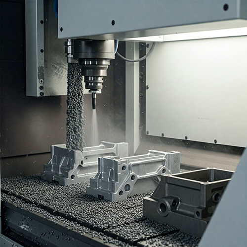 5 Axis CNC Machining Bead Blasting