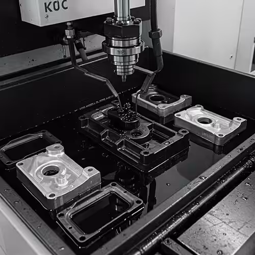 5 Axis CNC Machining Black Oxide