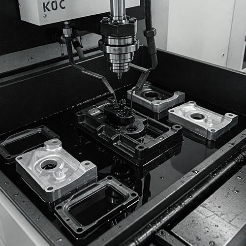 5 Axis CNC Machining Black Oxide