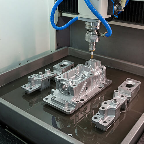 5 Axis CNC Machining E Coating