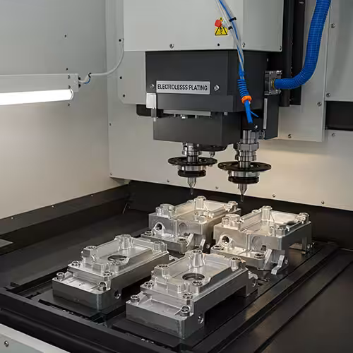 5 Axis CNC Machining Electroless Nickel Plating