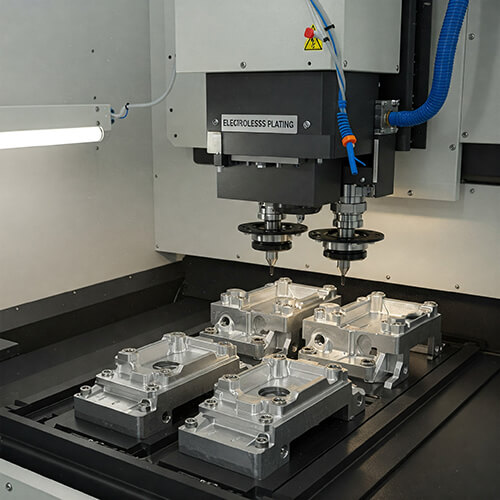 5 Axis CNC Machining Electroless Nickel Plating