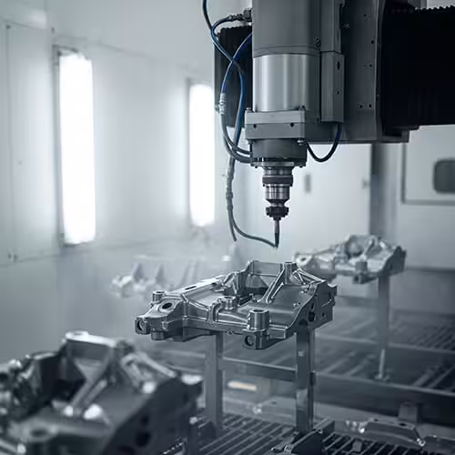 5 Axis CNC Machining Painting