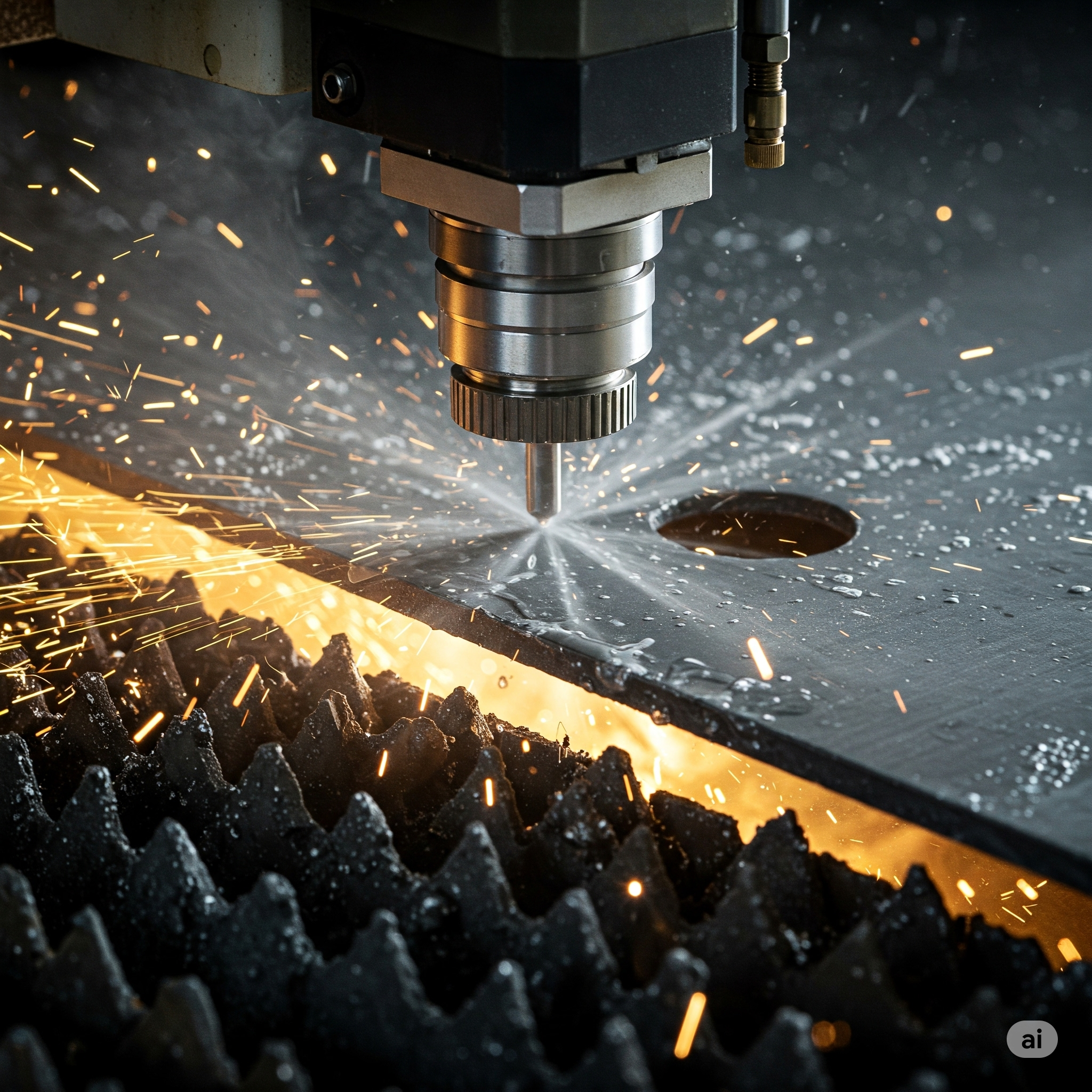 Waterjet cutting
