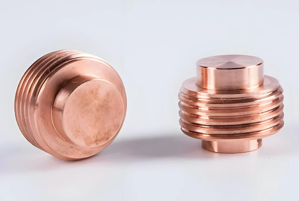 copper c101 cnc machining parts