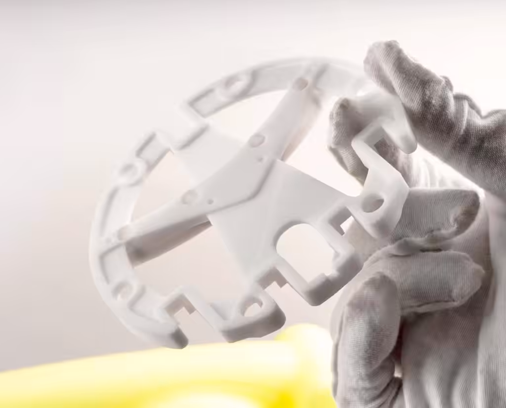 detailed sls 3d printed part