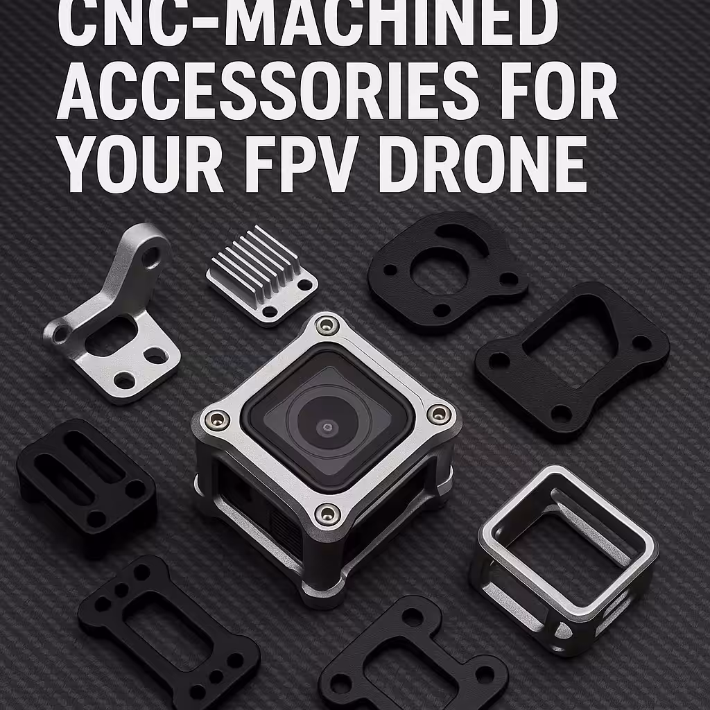 7 Must Have CNC Machined Accessories for Your FPV Drone