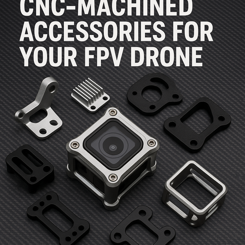 7 Must Have CNC Machined Accessories for Your FPV Drone