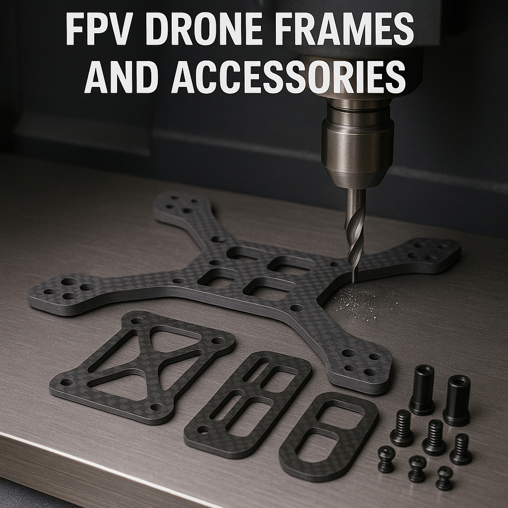 CNC Machining for FPV Drone Frames and Accessories