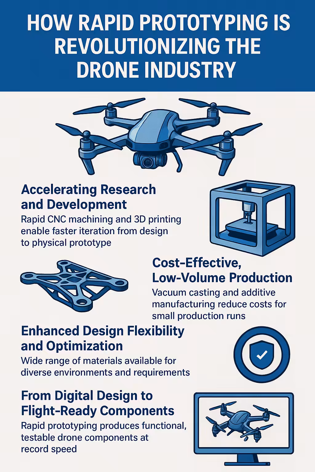 How Rapid Prototyping is Revolutionizing the Drone Industry