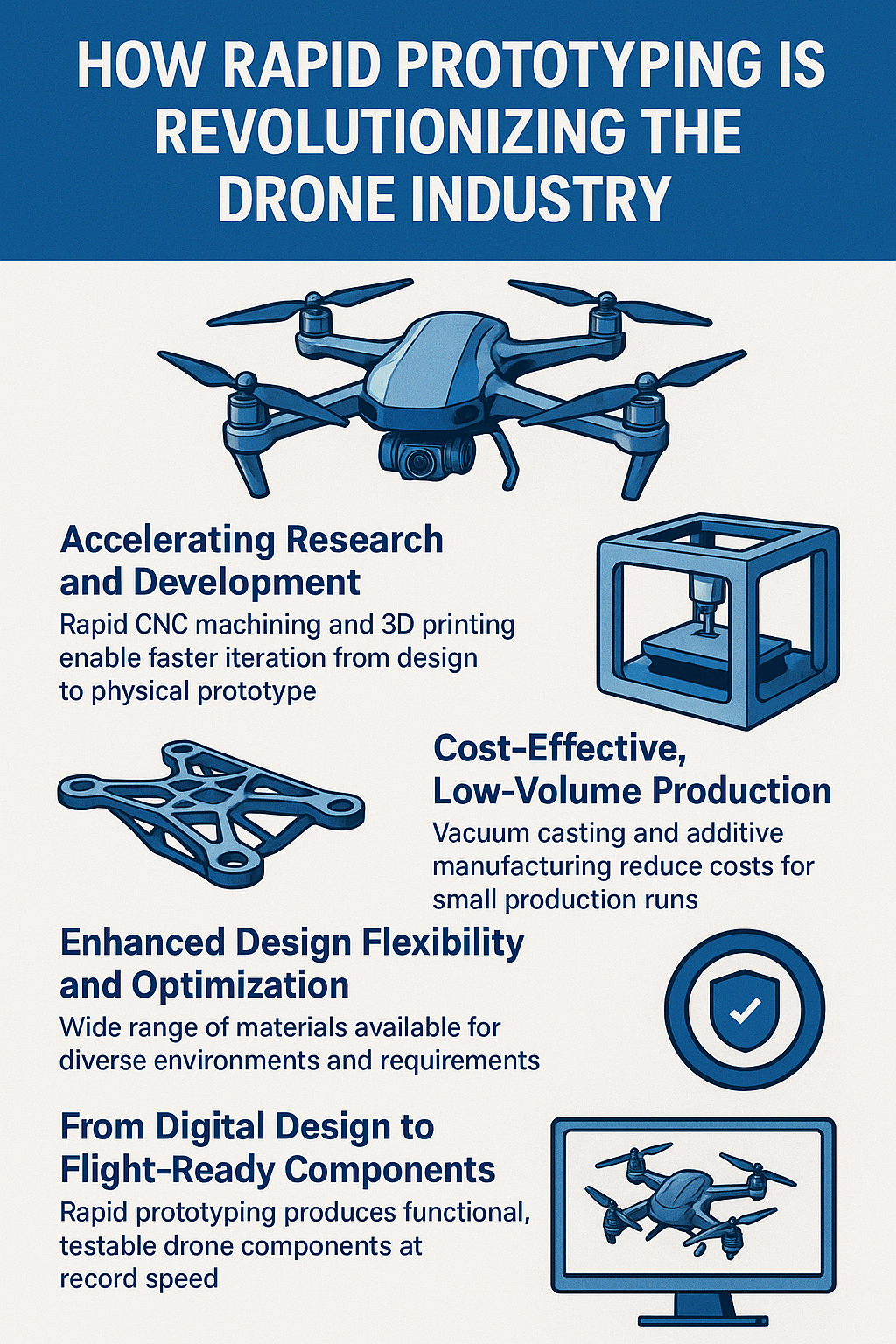 How Rapid Prototyping is Revolutionizing the Drone Industry