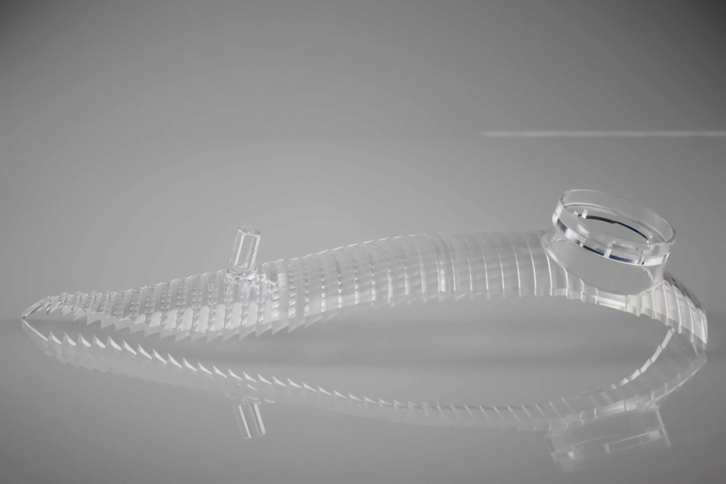 boona Customized transparent plastic CNC machined parts