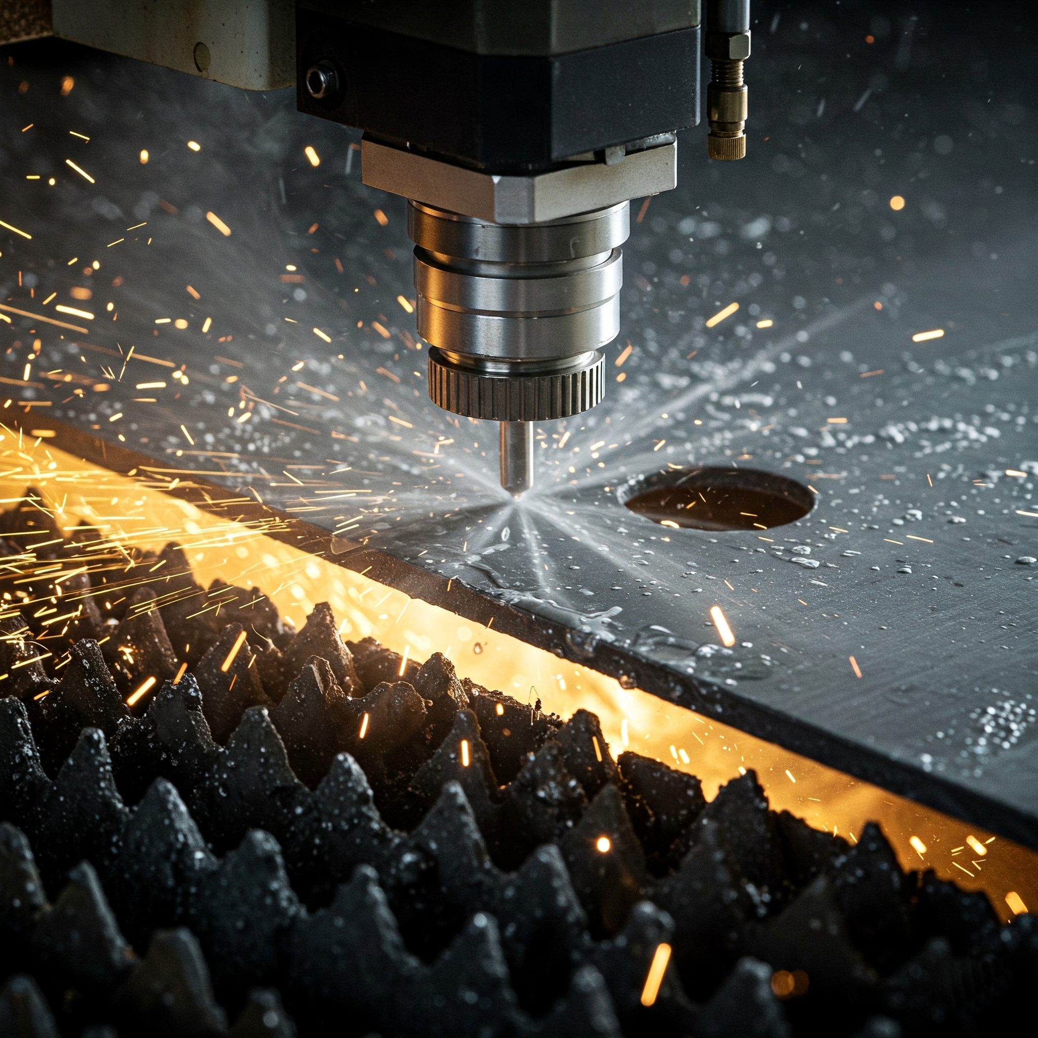 Waterjet cutting