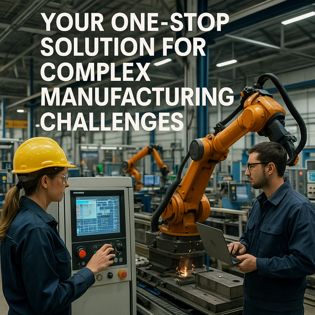 Your One Stop Solution for Complex Manufacturing Challenges