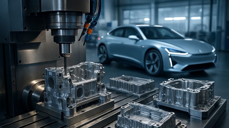 CNC Machining's Role in EV Component Manufacturing