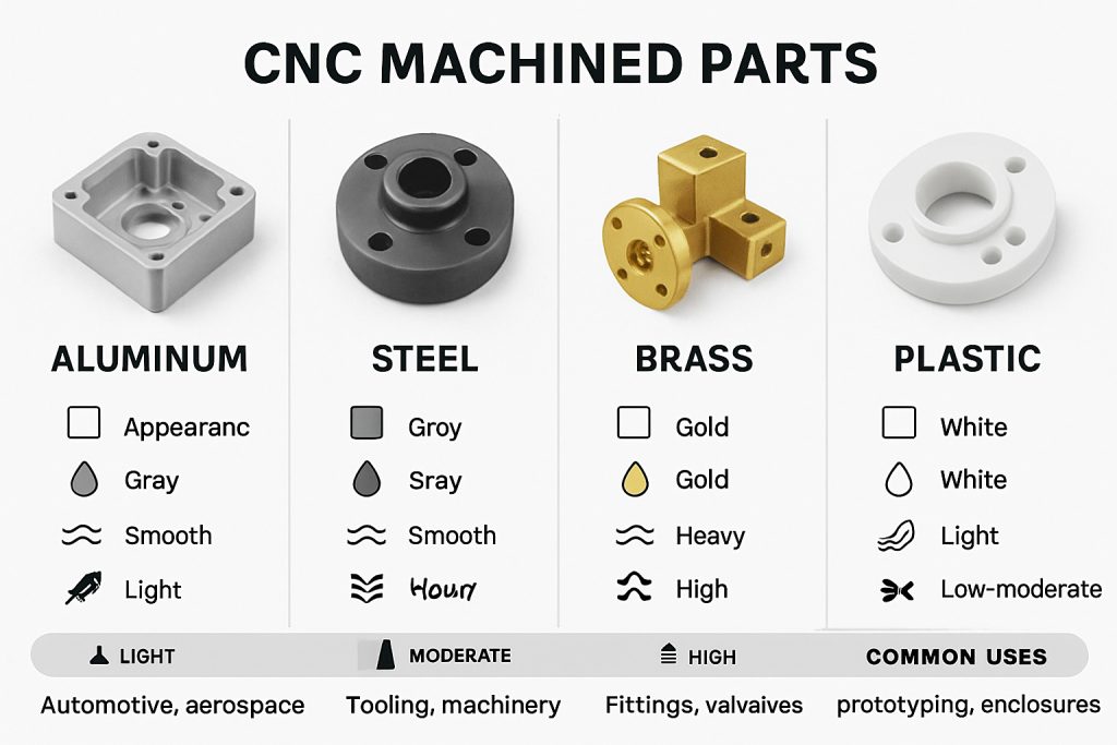Choosing the Right Material for Your CNC Machined Parts