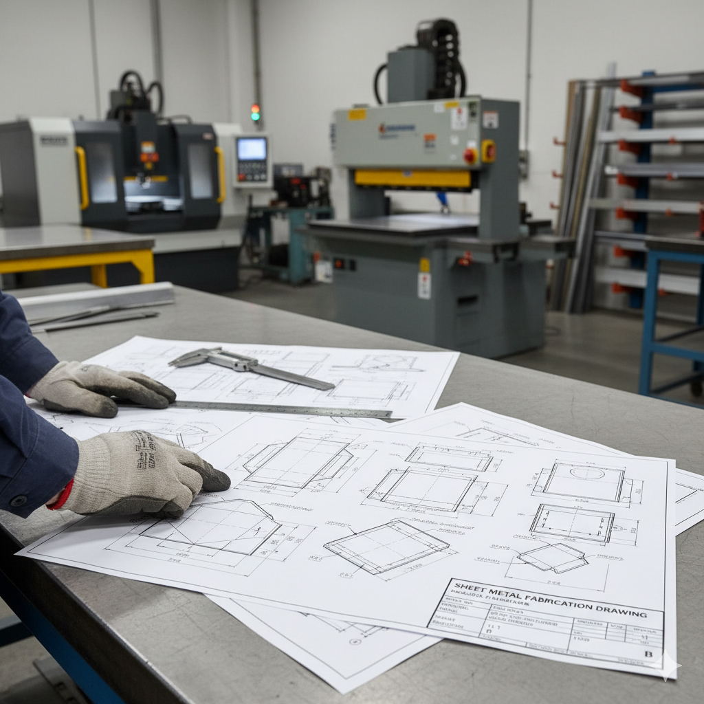 How to Read and Understand a Sheet Metal Fabrication Drawing