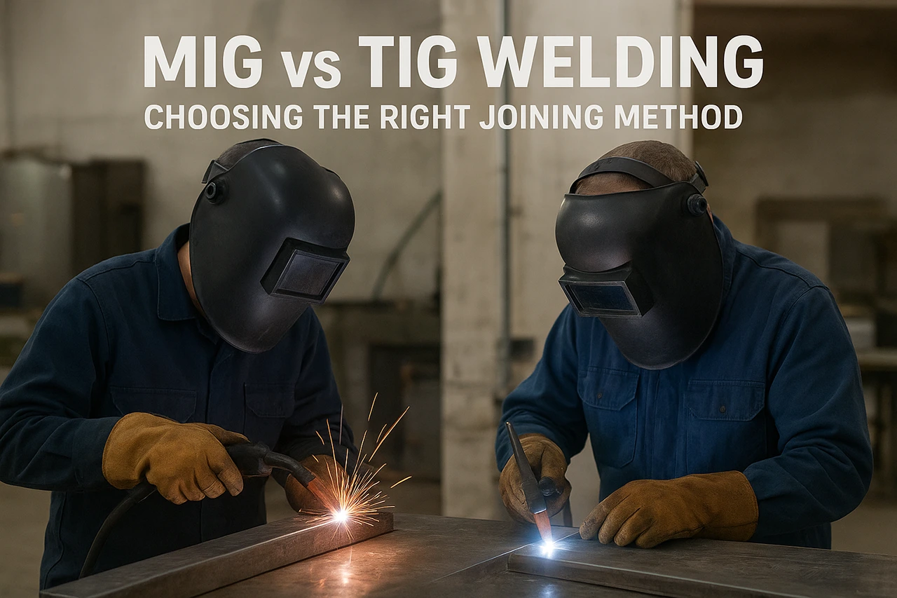 MIG vs. TIG Welding: Choosing the Right Joining Method - Boona Prototypes