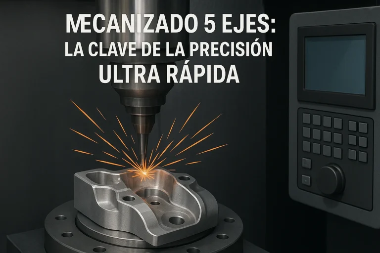 Mecanizado 5 Ejes La Clave de la Precisión Ultra Rápida