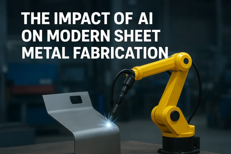 The Impact of AI on Modern Sheet Metal Fabrication