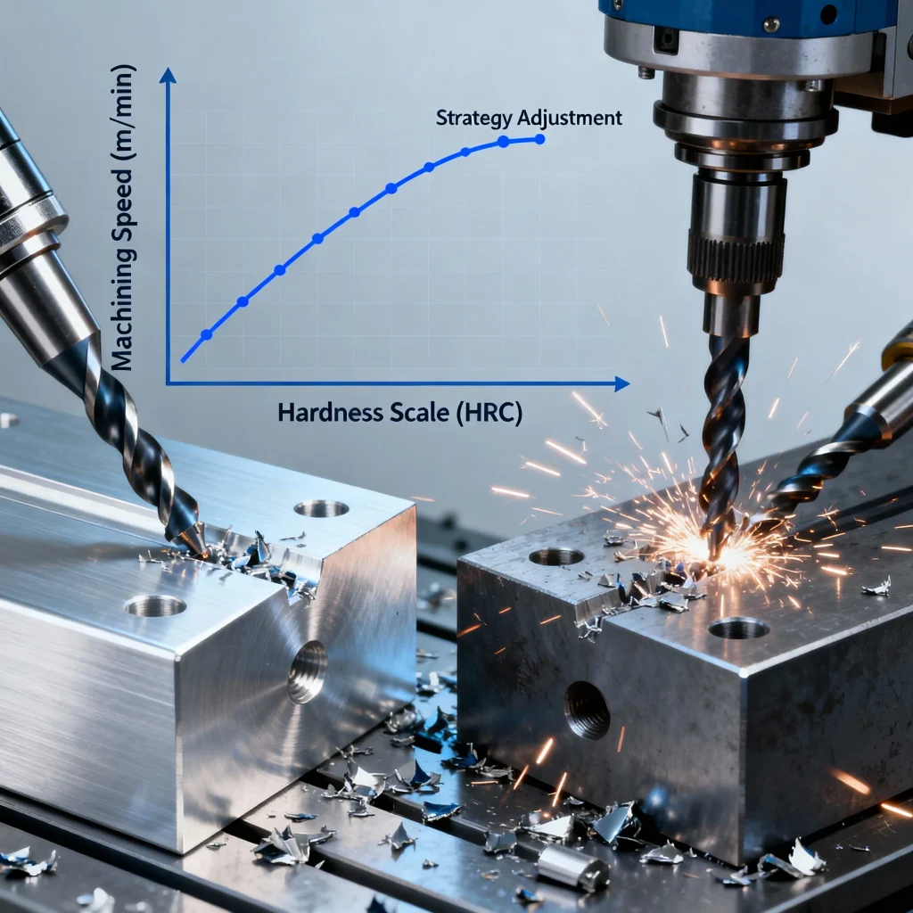 The Impact of Material Hardness on Machining Strategy