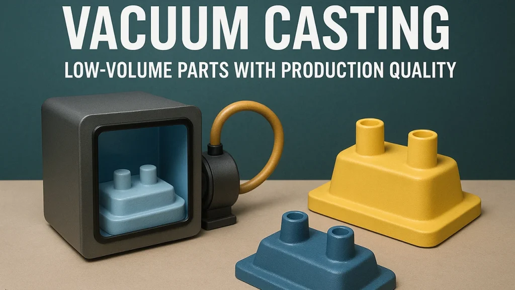 Vacuum Casting Low Volume Parts with Production Quality