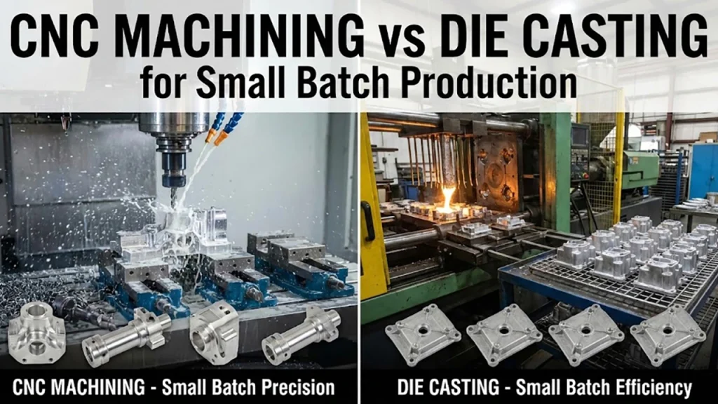 CNC Machining vs Die Casting