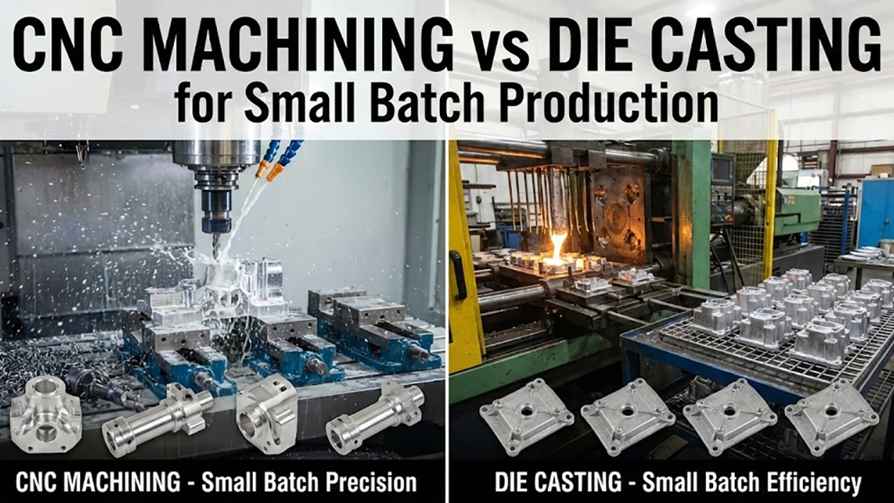 CNC Machining vs Die Casting