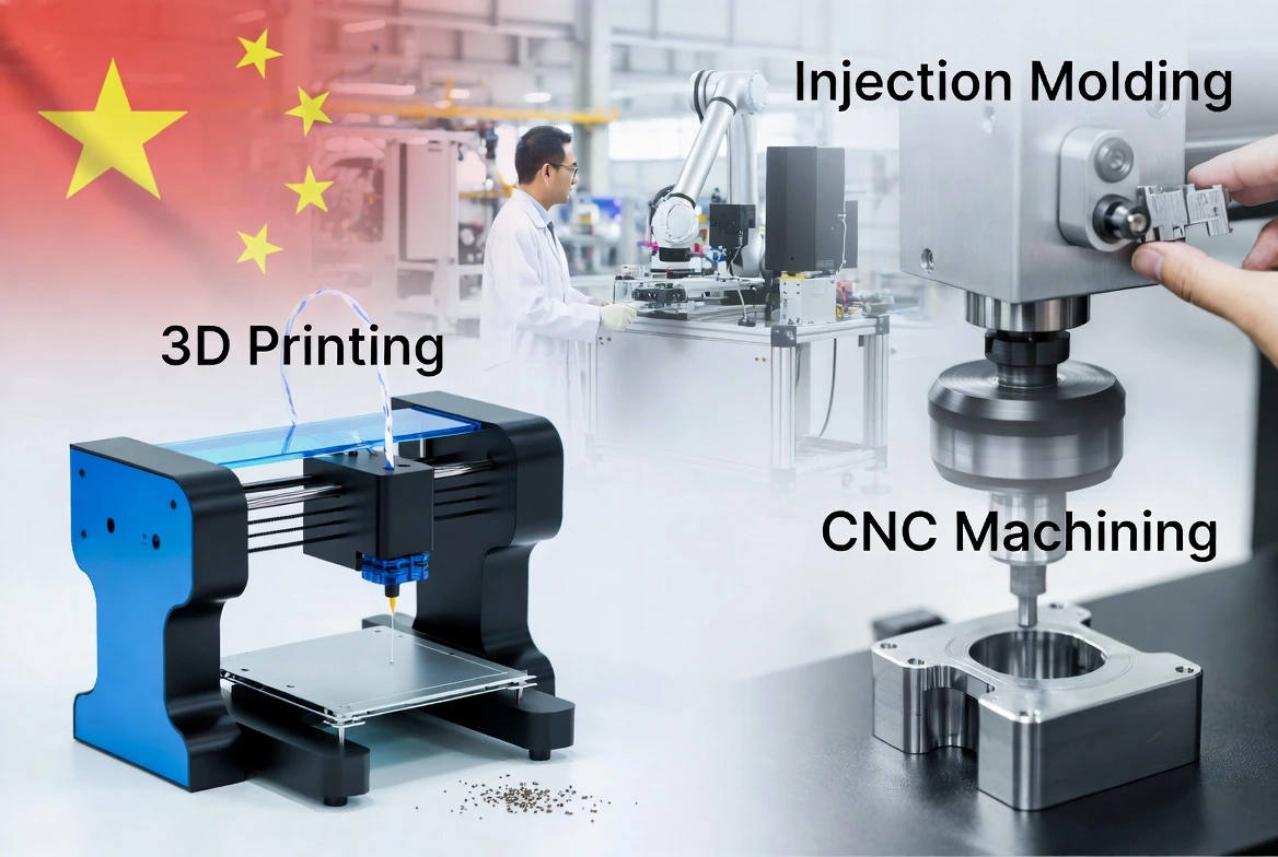 Key Rapid Prototyping Processes in China