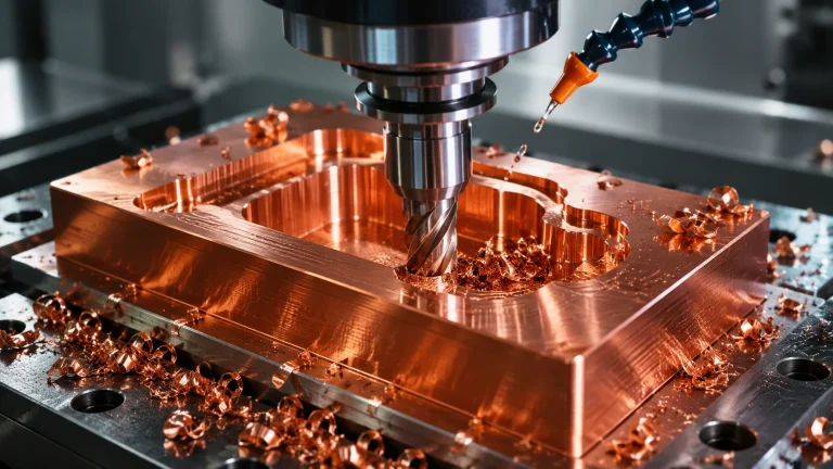 Best CNC Speeds and Feeds to Machine Gummy C110 Copper