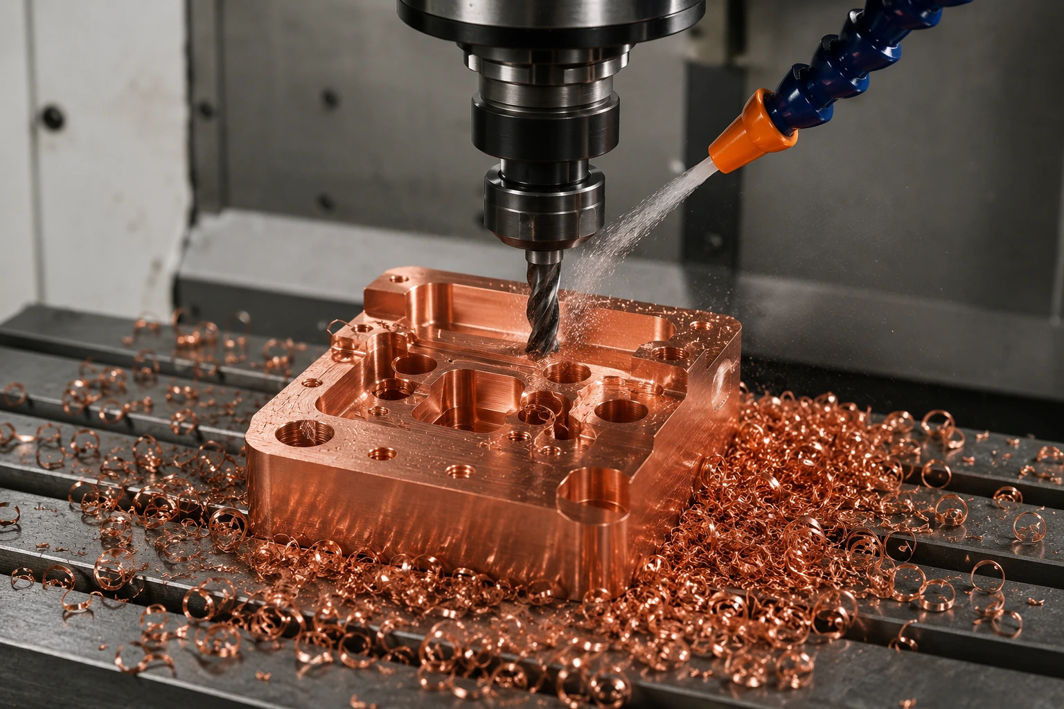 CNC Machining Gummy Pure Copper