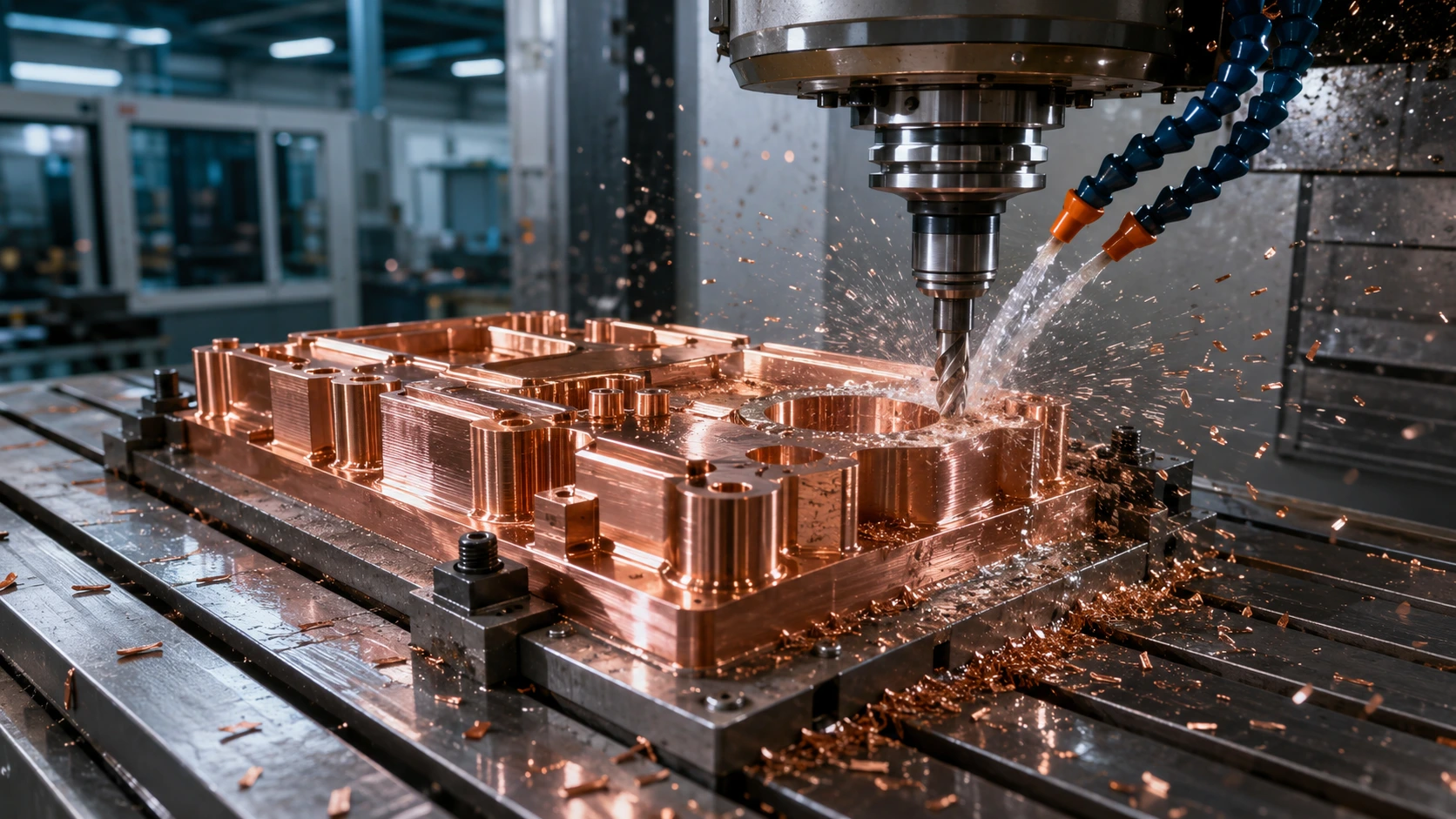 CNC Speeds and Feeds to Machine Gummy C110 Copper
