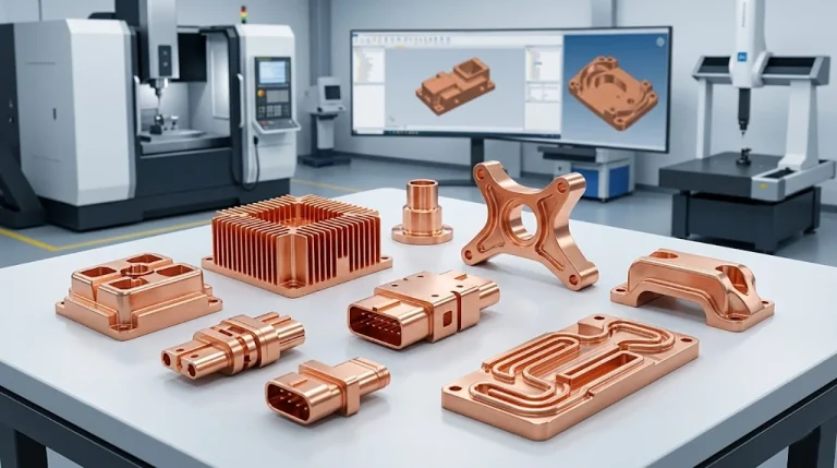 cnc machining c110 copper