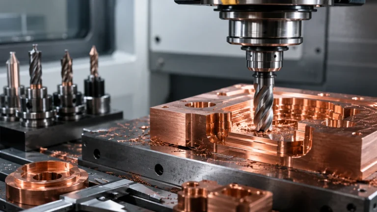 C110 copper CNC tooling