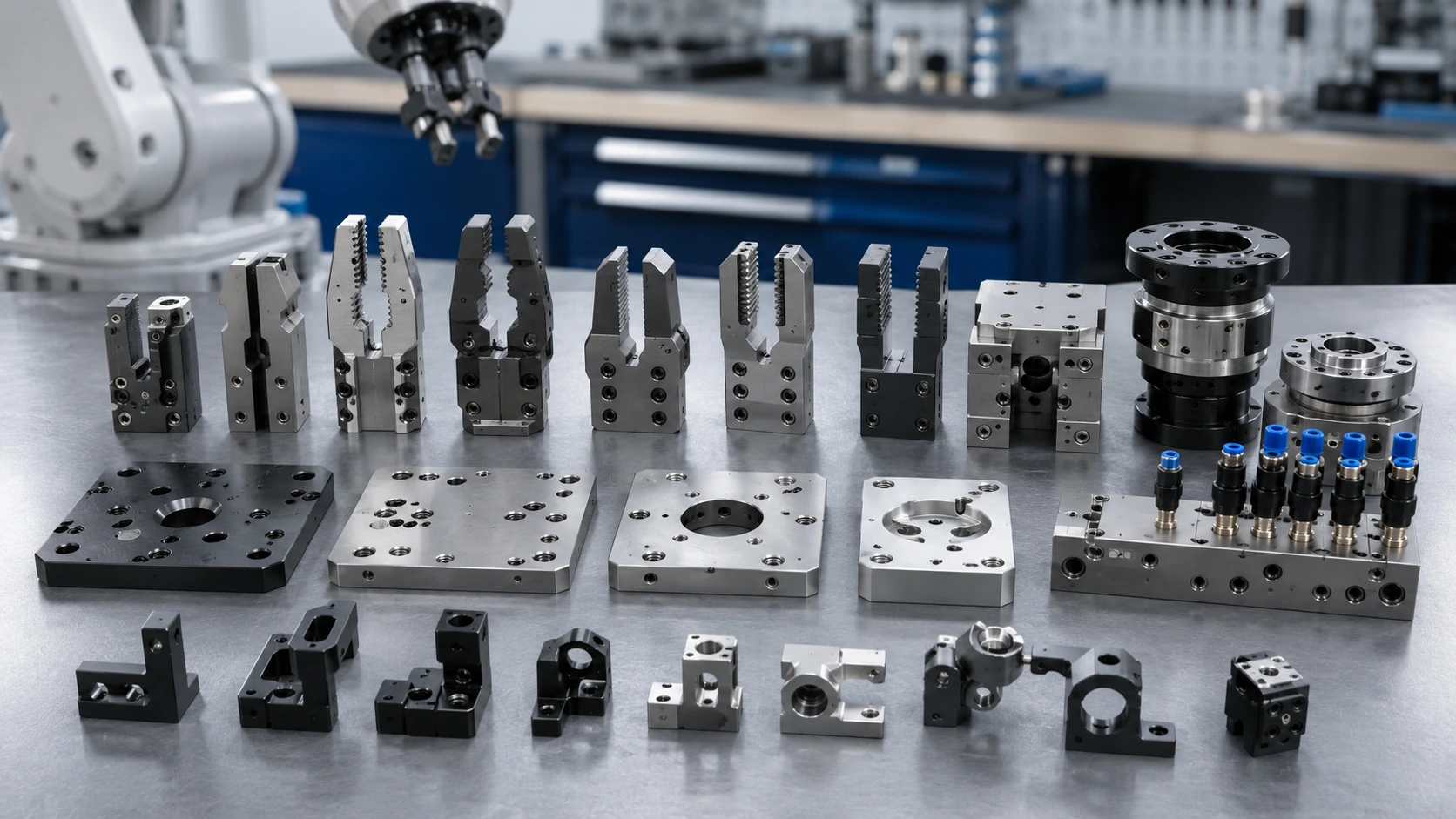 Robot gripper parts