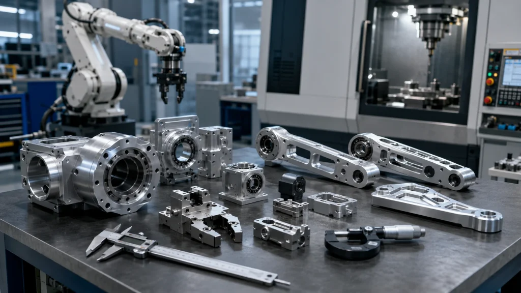 CNC machining for robotics