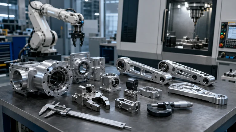 CNC machining for robotics
