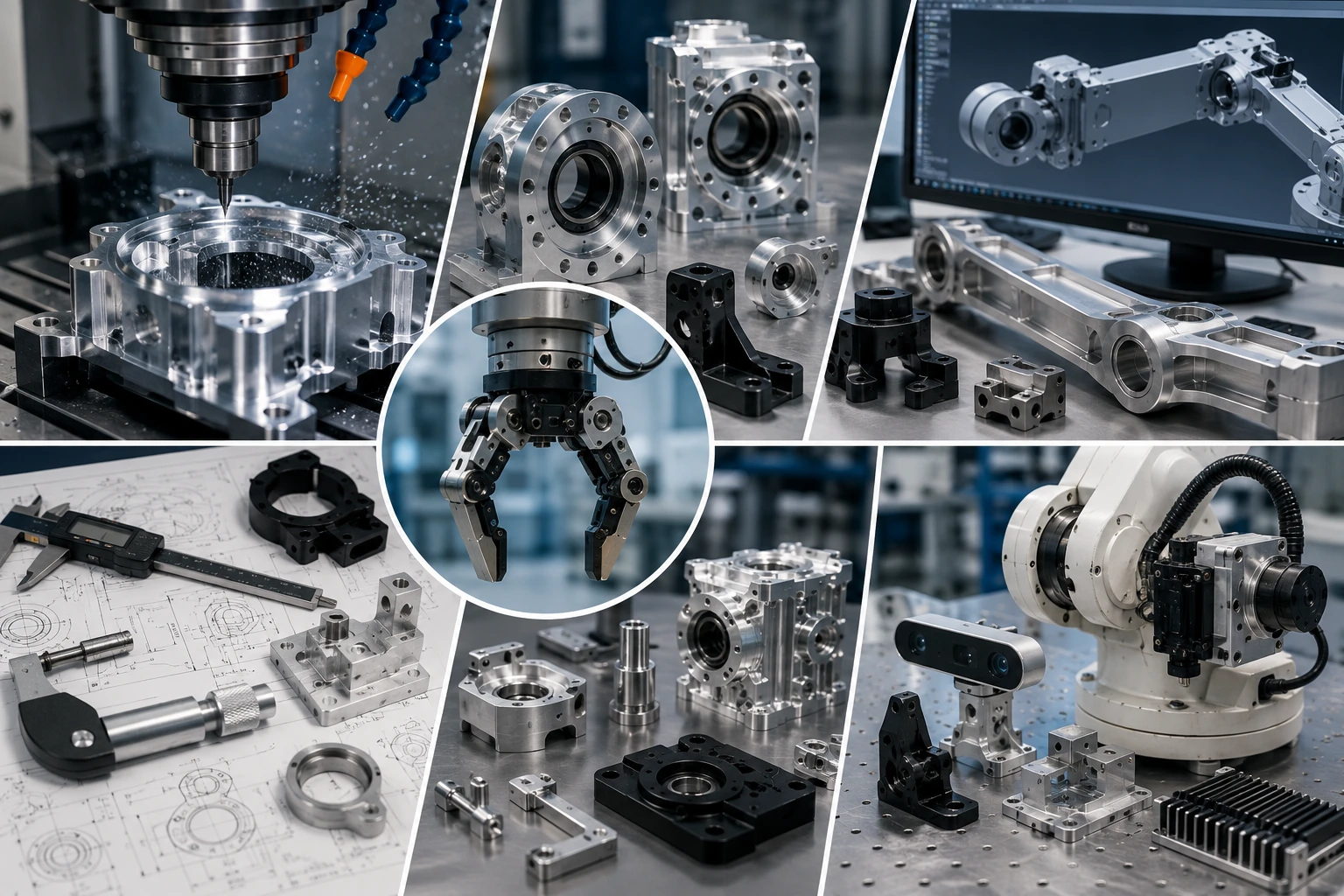 CNC machining for robotics