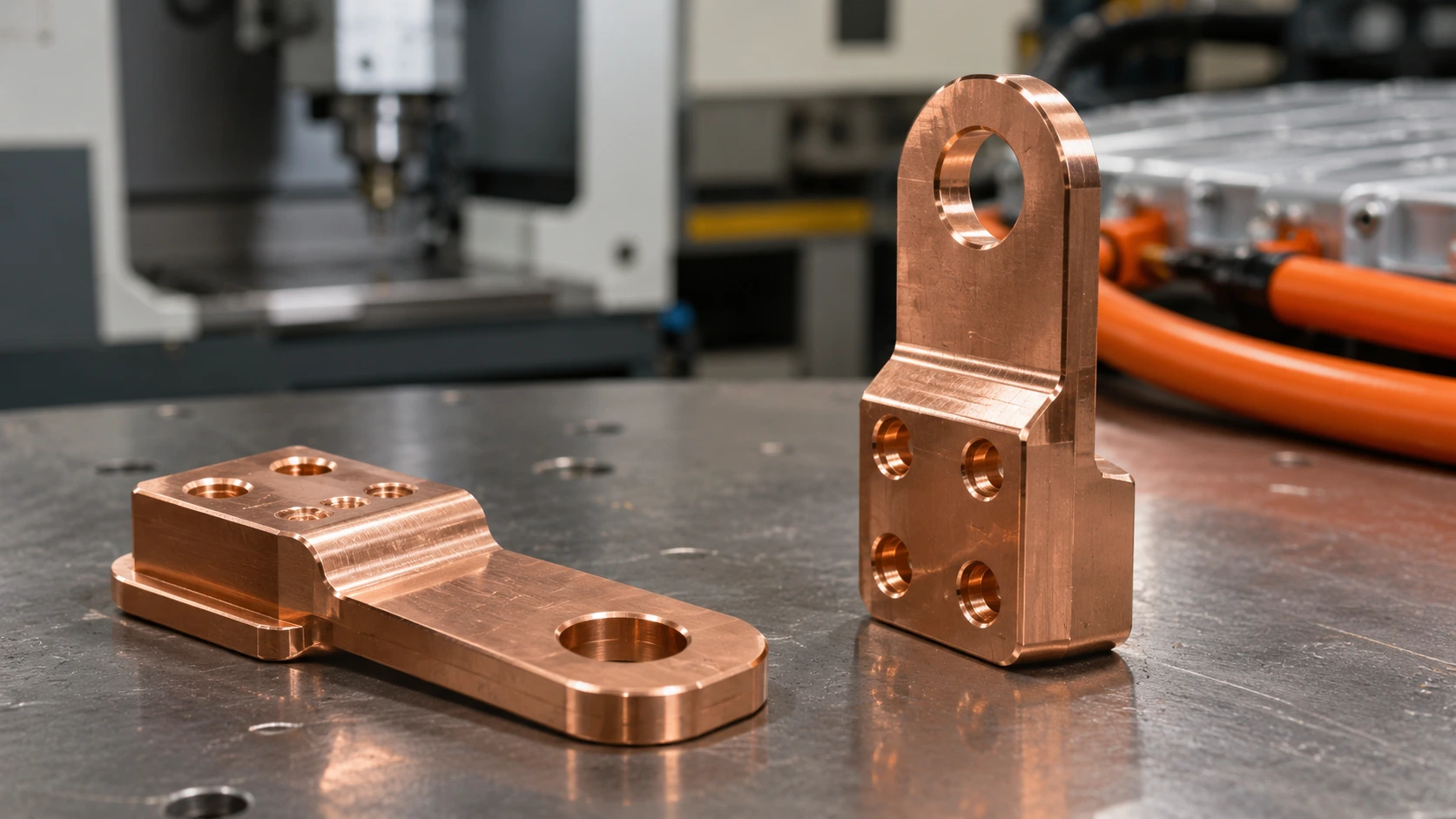 pure copper EV connectors