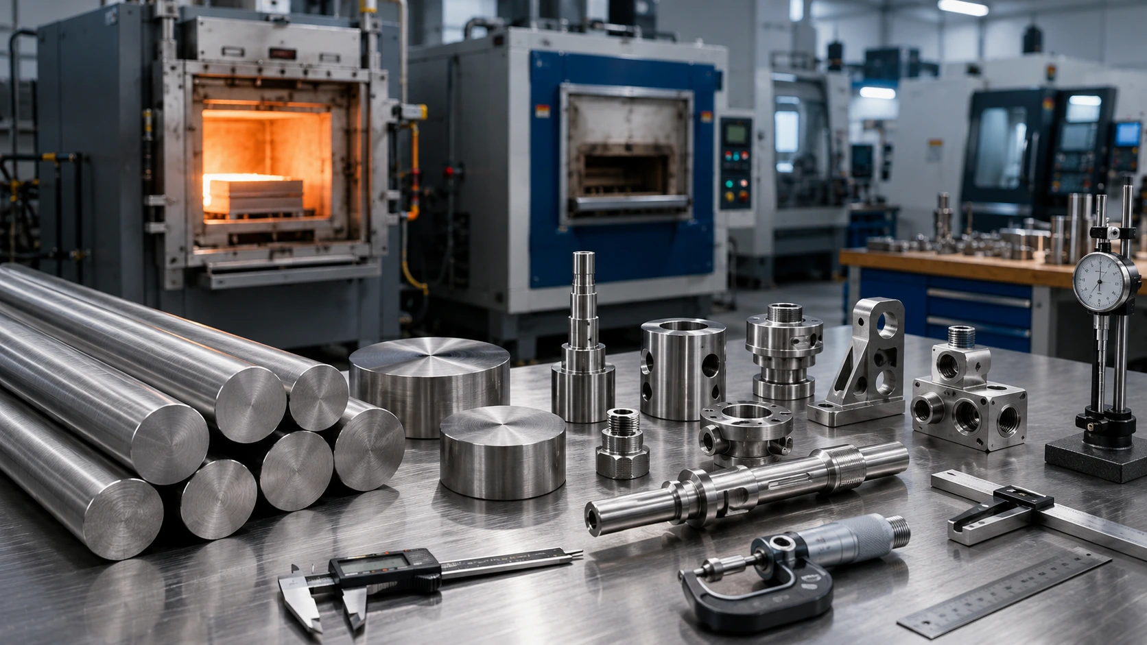 17-4PH stainless steel heat treatment and machining