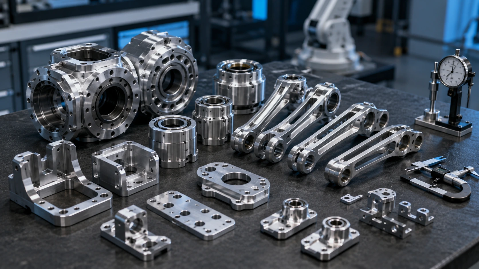 Robot arm components
