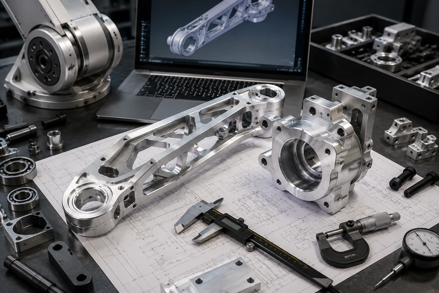 Robot arm link DFM