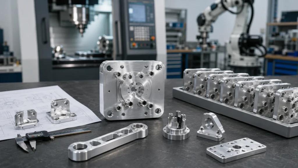 No MOQ CNC machining robot parts