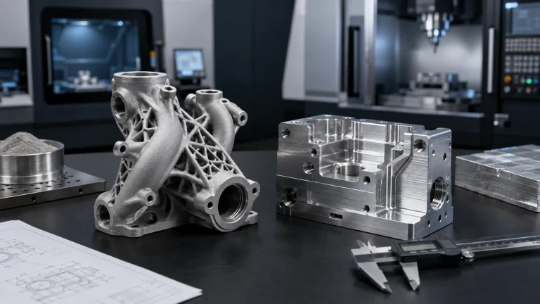 AlSi10Mg DMLS vs 6061 CNC aluminum parts
