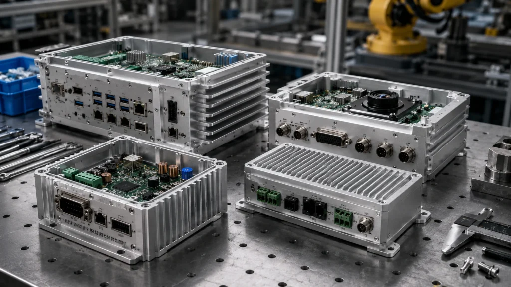 CNC aluminum enclosures for industrial electronics