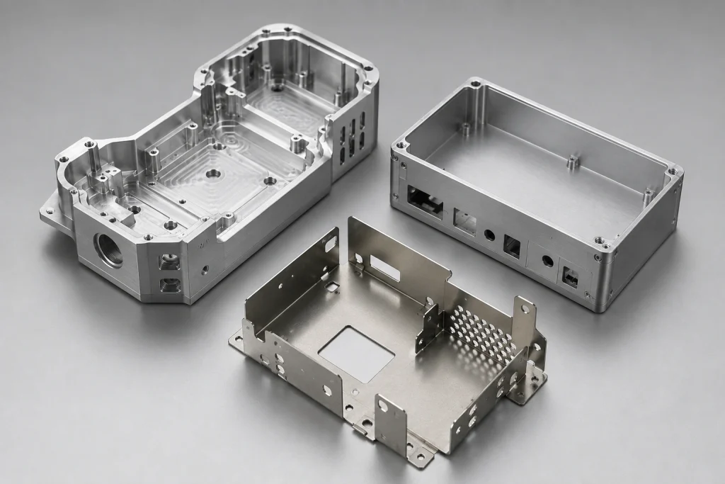 Medical enclosure thermal grounding