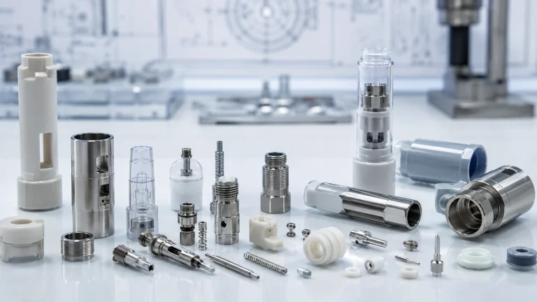 Injector and inhaler precision components