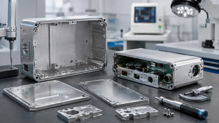 Medical aluminum enclosure machining