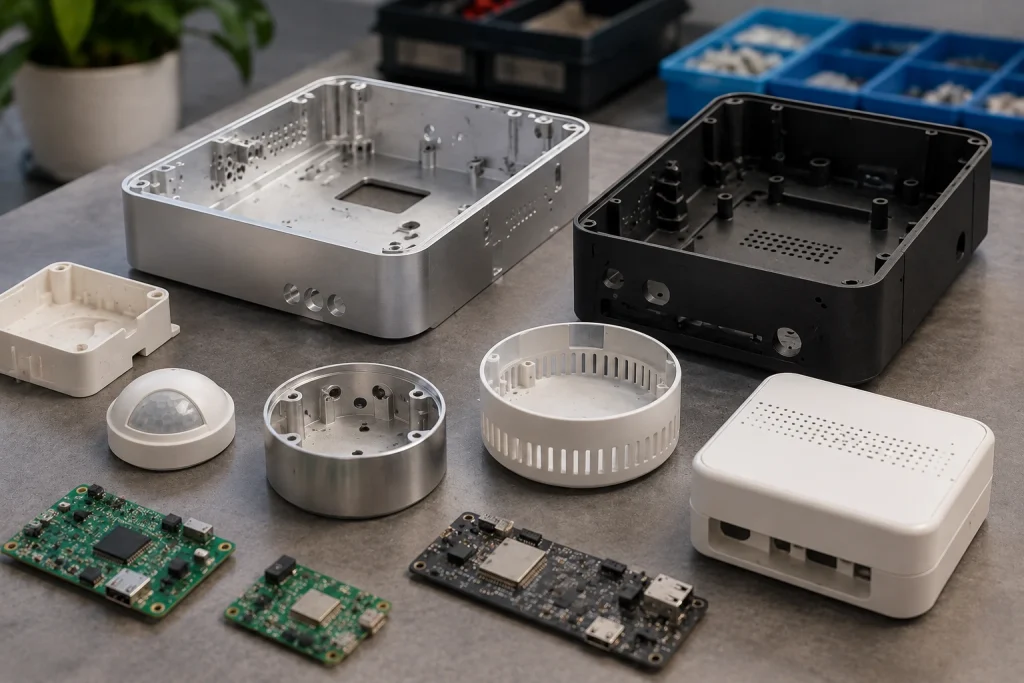 Smart home housing materials